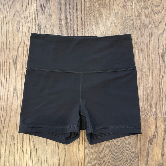 Athleta Ultra High Rise Elation Shortie Black Shorts S Small 3” - Picture 1 of 6